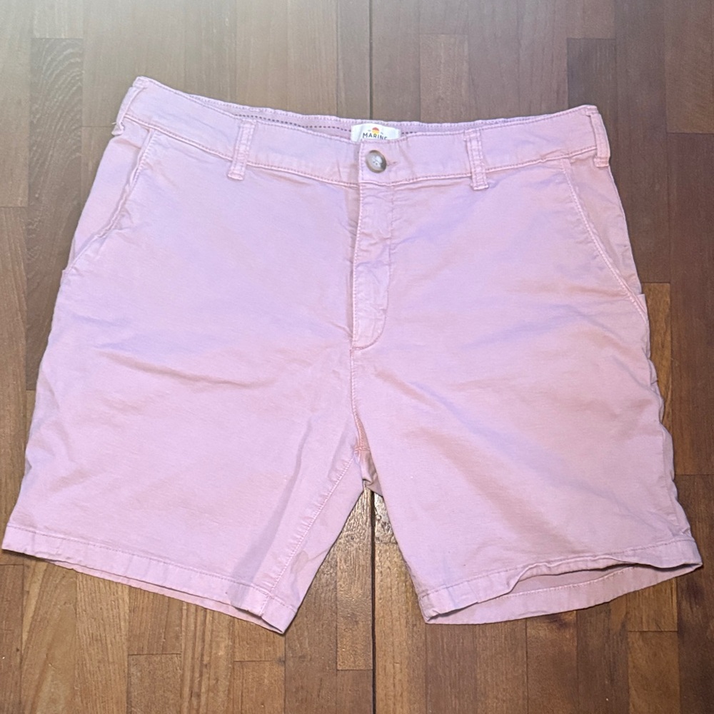 Marine Layer 7” Pink Shorts